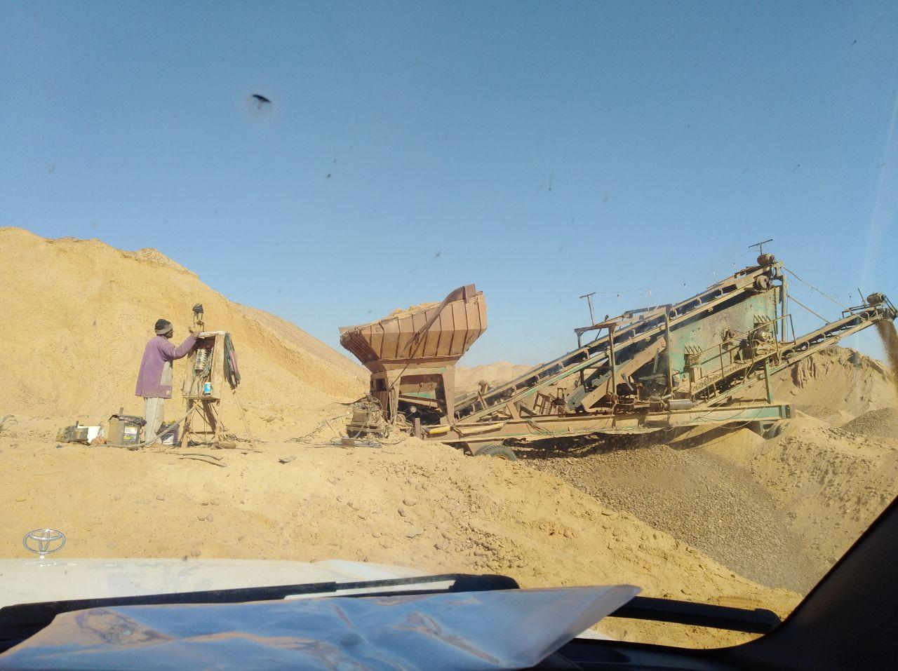 أعمال توريدات رمل واحلال وتربة زلطية ورملية دار الاوبر